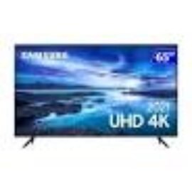 TELA DISPLAY TV LED 65" Samsung Crystal 4K HDR UN65AU7700G - Imagem 2