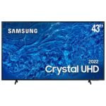 TELA DISPLAY Smart Tv Led 43&Prime; Cristal Uhd 4K Samsung &ndash; Ref; UN43BU8000GXZD. - Imagem 2