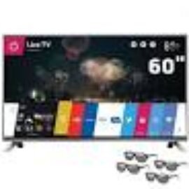 TELA DISPLAY TV 60" LG LED Full HD Smart 3D 60LB6500 - Imagem 2