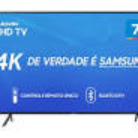 TELA DISPLAY Smart TV 75” 4K LED Samsung UN75RU7100GXZD - Imagem 2