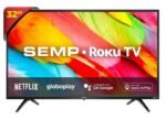 TELA DISPLAY Smart TV LED 32" Semp 32R6500 3 HDMI - Imagem 2